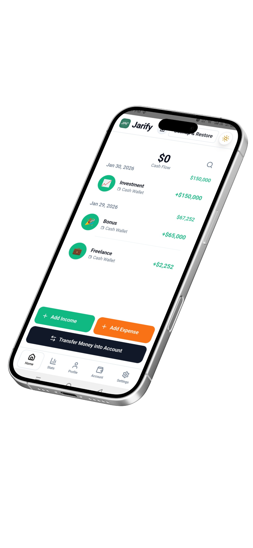 Jarify app preview